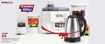 Nesto Olsenmark Food Processor + Electric Kettle offer