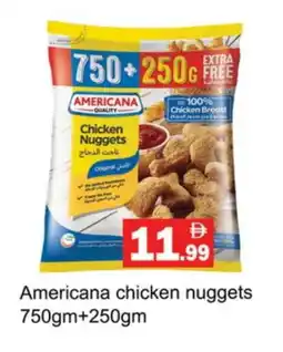 Gulf Hypermarket AMERICANA Chicken Nuggets offer