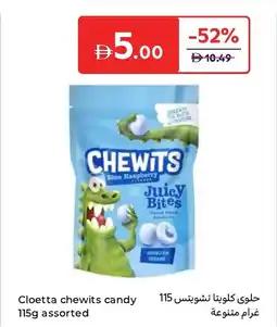 Carrefour Cloetta Chewits Candy Assorted offer