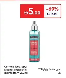 Carrefour Cornells isopropyl alcohol antiseptic disinfectant offer