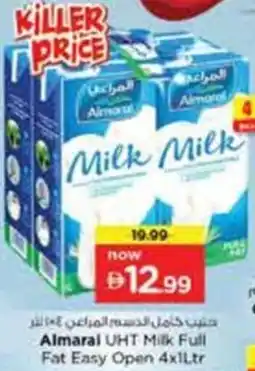 Nesto Almaral UHT Milk Full Fat Easy Open offer