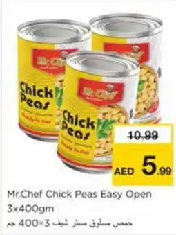 Nesto Mr. Chef Chick Peas Easy Open offer