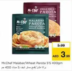 Nesto Mr.Chef Malabar/Wheat Parota 5'S offer