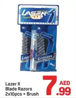 Day To Day Lazer II Blade Razors + Brush offer