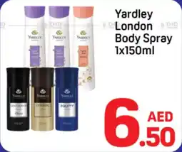 Day To Day Yardley London 040 Body Spray offer