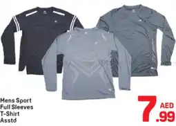 Day To Day Mens Sport Full Sleeves T-Shirt Asstd offer