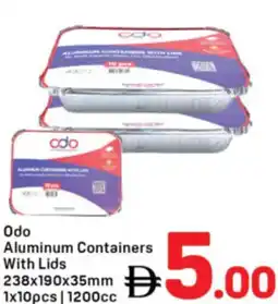 Day To Day Odo Aluminum Containers With Lids offer