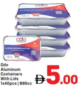 Day To Day Odo Aluminum Containers With lids offer