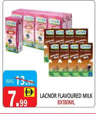 United Hypermarket LACNOR Flavoured Milk offer