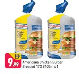 Shaklan AMERICANA Chicken Burger offer