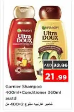 Nesto GARNIER Shampoo / Conditioner offer