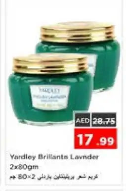 Nesto YARDLEY Face cream offer