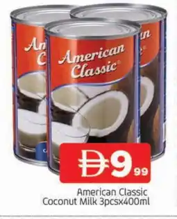 Al Madina AMERICAN CLASSIC Coconut Milk offer