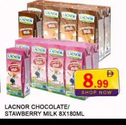 Al Madina LACNOR Flavoured Milk offer