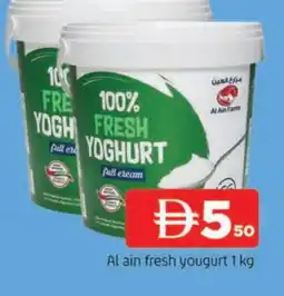 Al Madina AL AIN Yoghurt offer