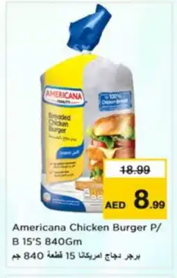 Nesto AMERICANA Chicken Burger offer