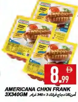 Rawabi Market AMERICANA Chicken Franks offer