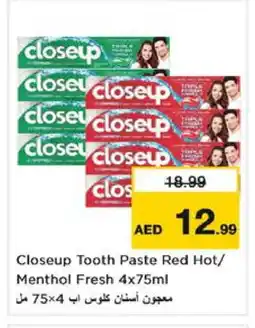 Nesto CLOSE UP Toothpaste offer