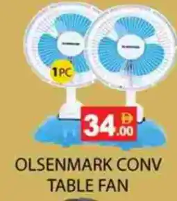 Zain Hypermarket OLSENMARK Fan offer