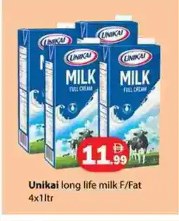 Zain Hypermarket UNIKAI Long Life / UHT Milk offer