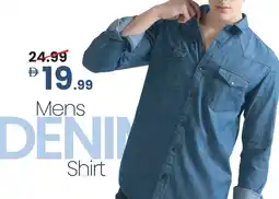 Mark & Save Mens Denim Shirt offer