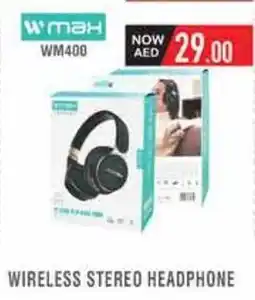 Safeer Market W max Wireless Stereo Headphone WM400 offer