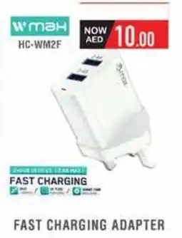 Safeer Market Wmax Fast charging adapter HC-WM2F offer