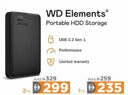 Safeer Market WD ElementsⓇ Portable HDD Storage offer