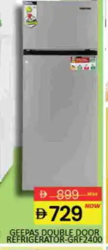 Mango Hypermarket LLC GEEPAS Refrigerator offer