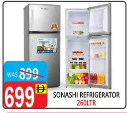 United Hypermarket SONASHI Refrigerator offer