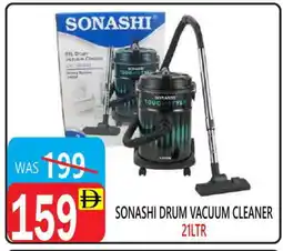 United Hypermarket SONASHI Vacuum Cleaner offer
