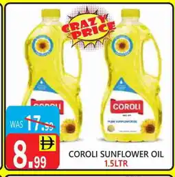 United Hypermarket COROLI Sunflower Oil offer