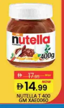 Mango Hypermarket LLC NUTELLA Chocolate Spread offer
