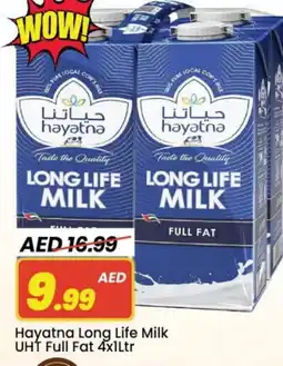 Mark & Save HAYATNA Long Life / UHT Milk offer