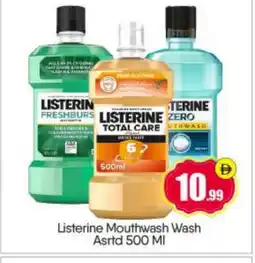 Bigmart LISTERINE Mouthwash offer