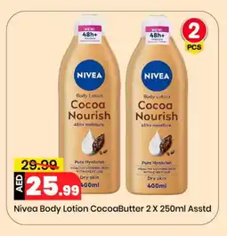 Mark & Save Nivea Body Lotion & Cream offer