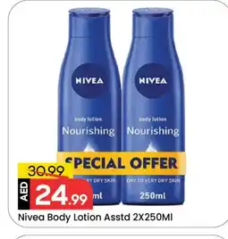Mark & Save Nivea Body Lotion & Cream offer