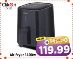Al Madina Hypermarket CLIKON Air Fryer offer