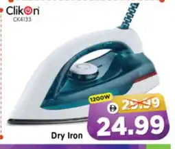 Al Madina Hypermarket CLIKON Ironbox offer