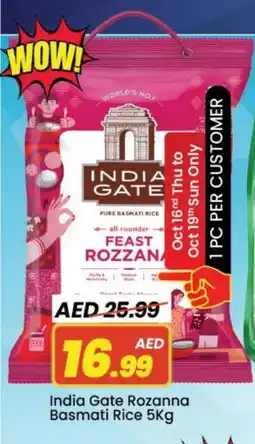 Mark & Save INDIA GATE Basmati / Biryani Rice offer