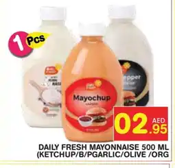 Baniyas Spike Hypermarket DAILY FRESH Mayonnaise offer
