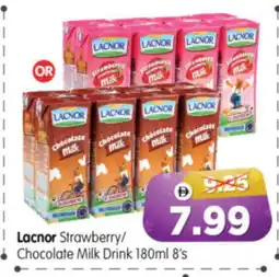 Al Madina Hypermarket LACNOR Flavoured Milk offer