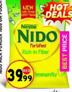 Baniyas Spike Hypermarket NIDO Milk Powder offer