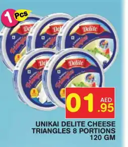 Baniyas Spike Hypermarket UNIKAI Triangle Cheese offer