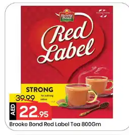 Mark & Save RED LABEL Tea Powder offer
