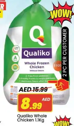 Mark & Save QUALIKO Frozen Whole Chicken offer