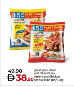 Lulu Hypermarket AMERICANA Chicken Strips offer