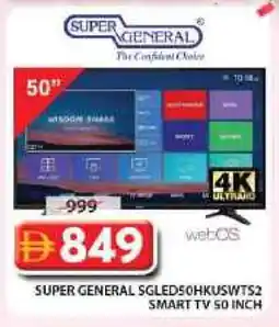 Grand Hyper Market SUPER GENERAL Smart TV offer