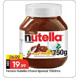 Mark & Save NUTELLA Chocolate Spread offer