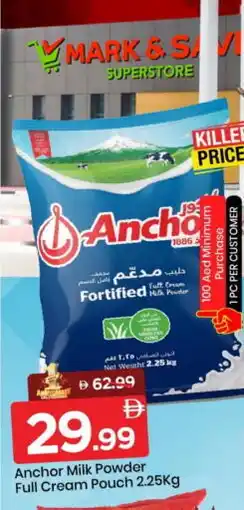 Mark & Save ANCHOR Milk Powder offer